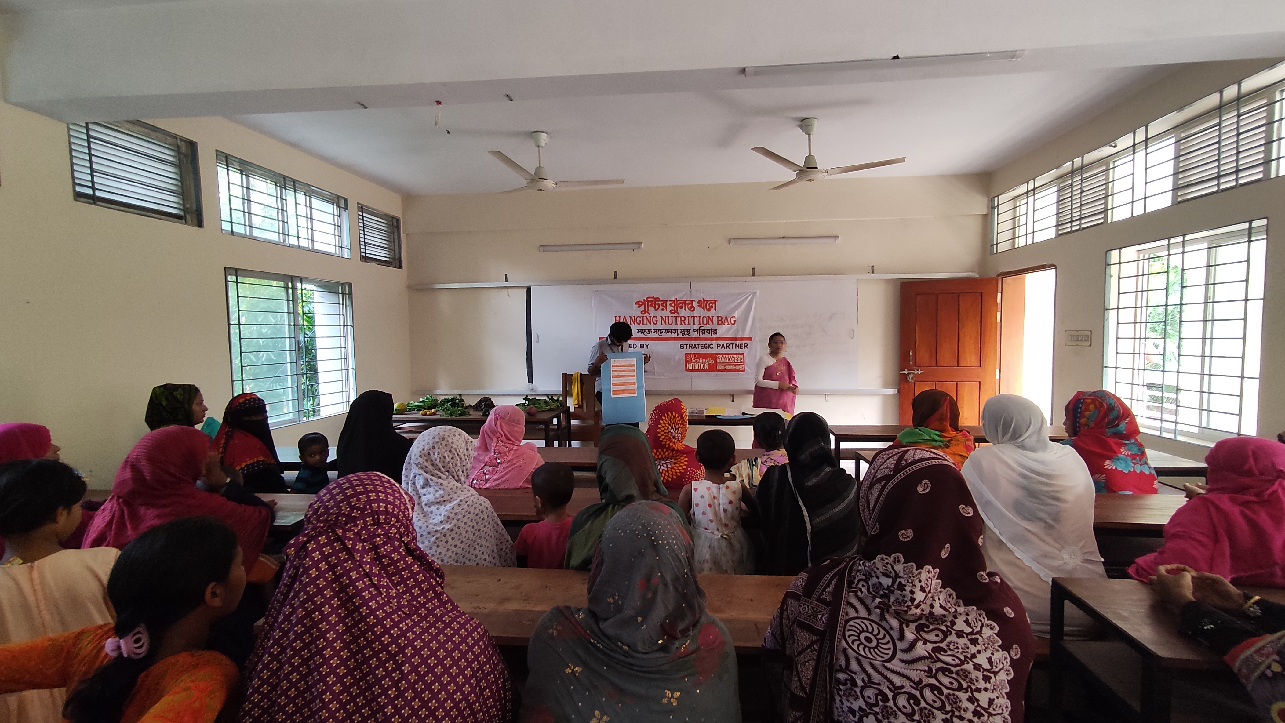 Youth Nutrition Advocates — NNF youth leaders training in the field