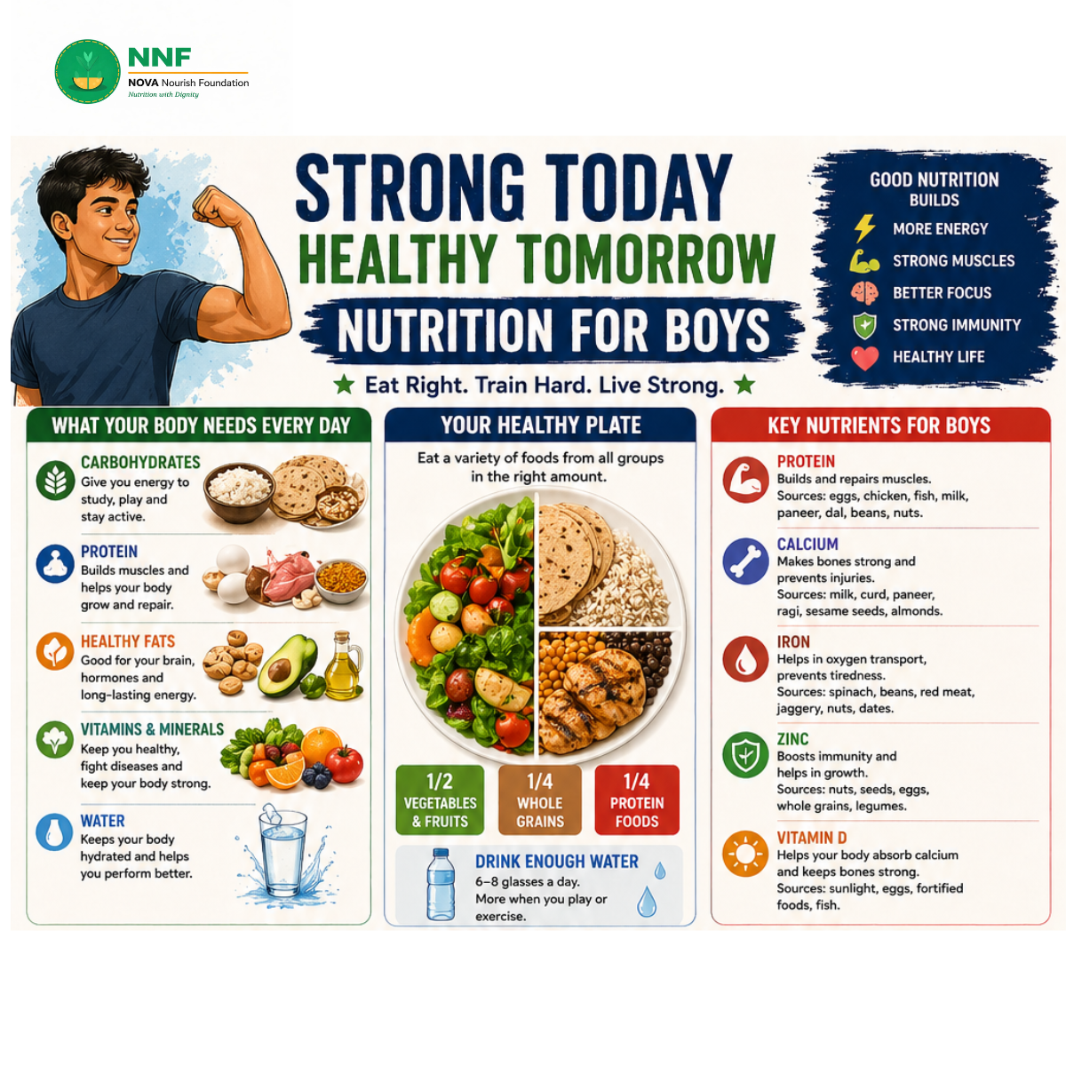 Nutrition for Boys – Strong Today Healthy Tomorrow
